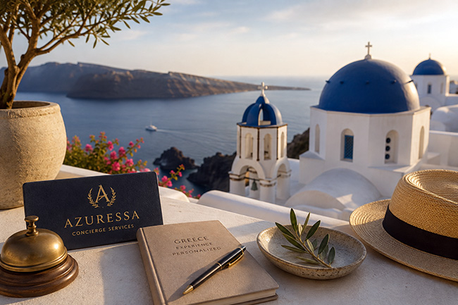 Luxury concierge services in Greece
