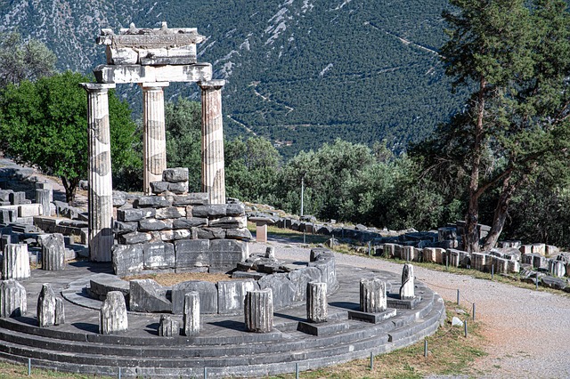 Privat tur til Delphi i Hellas